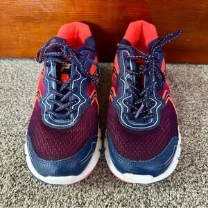 FILA Stellarray Women’s Running Shoes Size 8 Navy Coral Pink Sneakers
